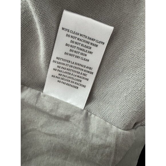 Blank NYC Small Vegan Leather/Wool Drape Jacket Coat Gray Sexy Moto Biker - Picture 9 of 9